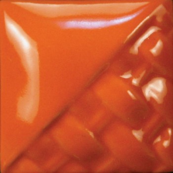Mayco Stoneware Gloss Glaze - SW-503 Orange Gloss (16oz)