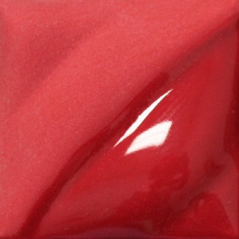 Amaco Velvet Underglaze - V-387 Bright Red (2oz)