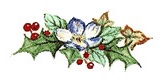 陶瓷印花圖案-聖誕裝飾(2) 5件