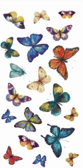 陶瓷印花圖案 DECORPRINT - 蝴蝶 10x20cm 