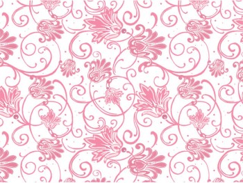 陶瓷印花紙- 鳶尾花 (粉紅色)